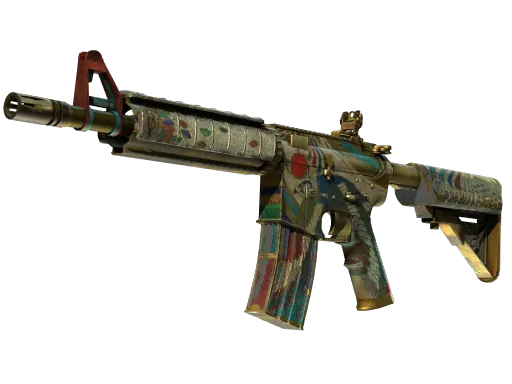 M4A4 | Eye of Horus (Battle-Scarred)