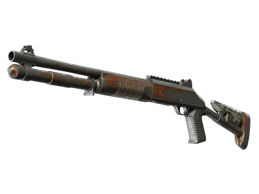 XM1014 | Red Python (Battle-Scarred)