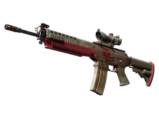 SG 553 | Berry Gel Coat (Well-Worn)