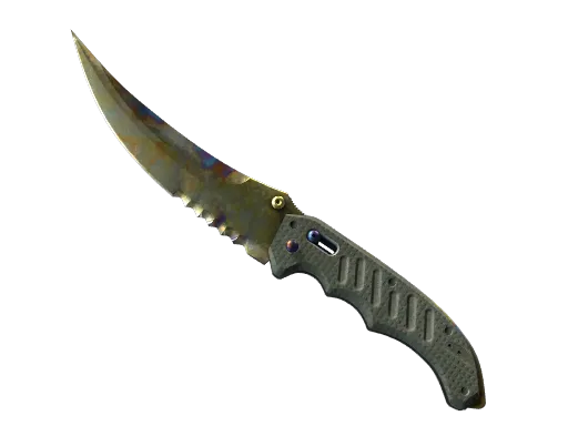 ★ Flip Knife | Case Hardened (Battle-Scarred)