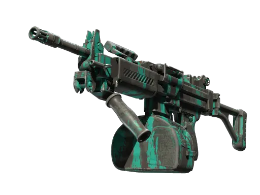 StatTrak™ Negev | Terrain (Well-Worn)
