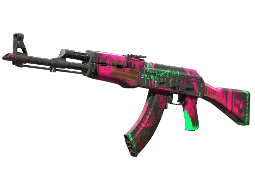 AK-47 | Neon Revolution (Battle-Scarred)