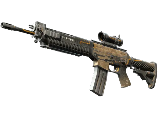 SG 553 | Triarch (Battle-Scarred)