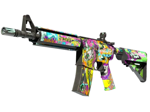 M4A4 | In Living Color (Well-Worn)