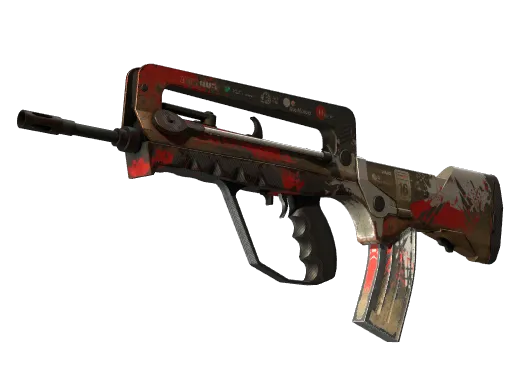 StatTrak™ FAMAS | Roll Cage (Battle-Scarred)