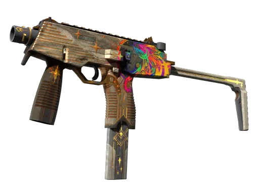 StatTrak™ MP9 | Starlight Protector (Battle-Scarred)