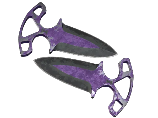 ★ Shadow Daggers | Ultraviolet (Battle-Scarred)