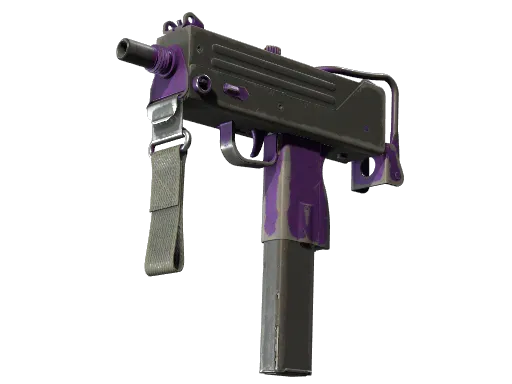 StatTrak™ MAC-10 | Ultraviolet (Battle-Scarred)
