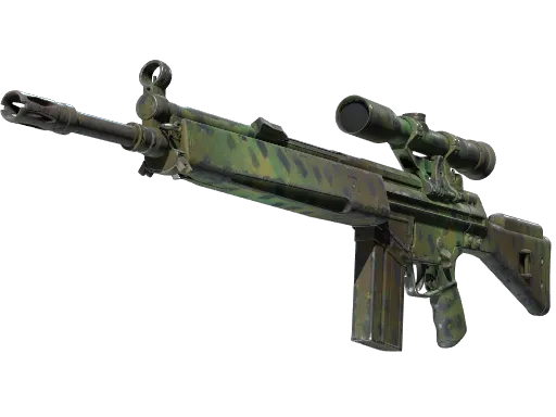 Souvenir G3SG1 | Jungle Dashed (Well-Worn)