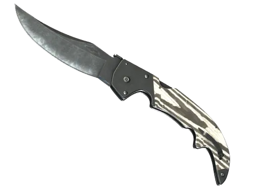 ★ Falchion Knife | Black Laminate (Factory New)