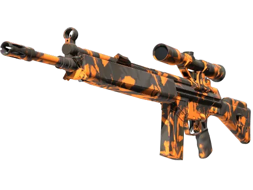 G3SG1 | Orange Crash (Minimal Wear)