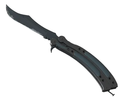 ★ StatTrak™ Butterfly Knife | Night (Field-Tested)