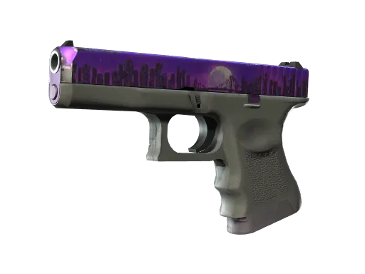 StatTrak™ Glock-18 | Moonrise (Well-Worn)