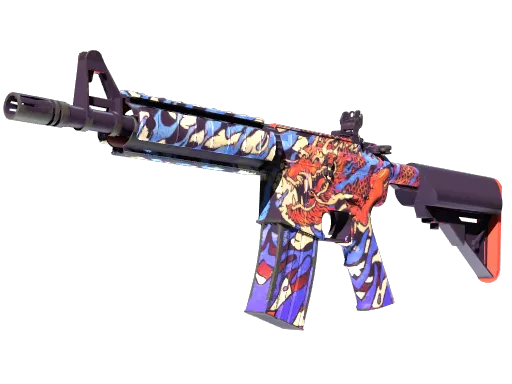 StatTrak™ M4A4 | 龍王 (Dragon King) (Minimal Wear)
