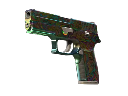 StatTrak™ P250 | Visions (Well-Worn)