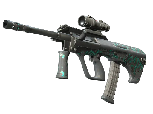 StatTrak™ AUG | Ricochet (Battle-Scarred)