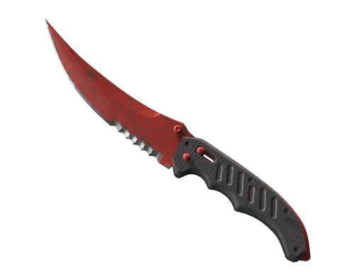 ★ Flip Knife | Crimson Web (Minimal Wear)