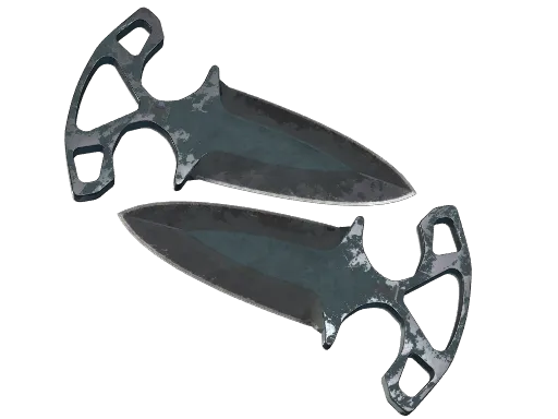 ★ Shadow Daggers | Night (Battle-Scarred)