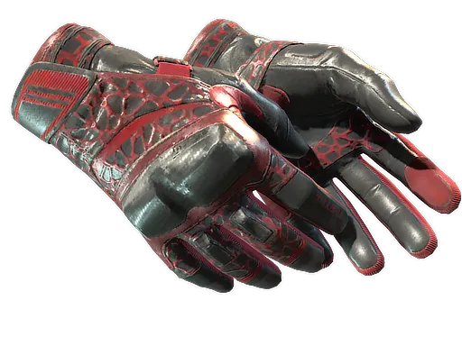 ★ Moto Gloves | Blood Pressure (Well-Worn)