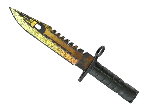 ★ StatTrak™ M9 Bayonet | Lore (Battle-Scarred)