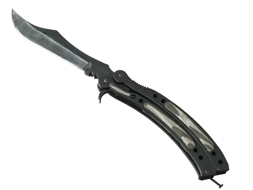 ★ StatTrak™ Butterfly Knife | Black Laminate (Field-Tested)