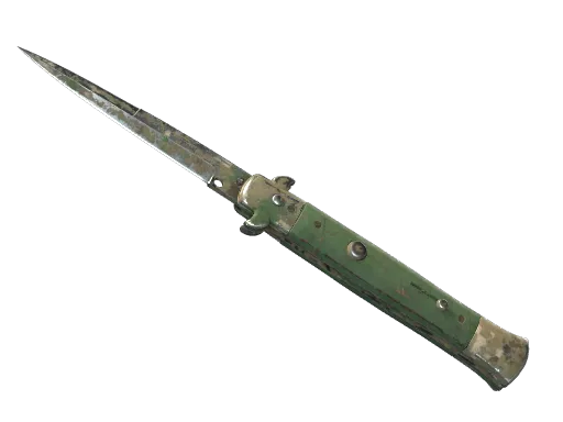 ★ Stiletto Knife | Forest DDPAT (Battle-Scarred)