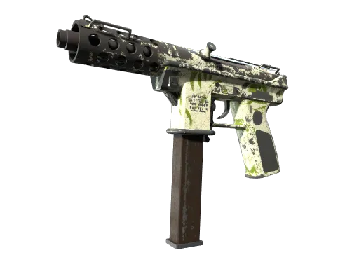Tec-9 | Bamboo Forest (Battle-Scarred)