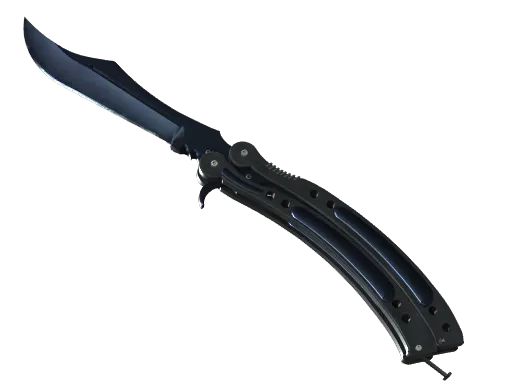★ Butterfly Knife | Blue Steel (Battle-Scarred)