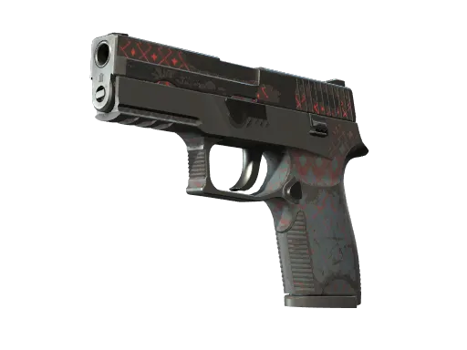 P250 | Crimson Kimono (Battle-Scarred)