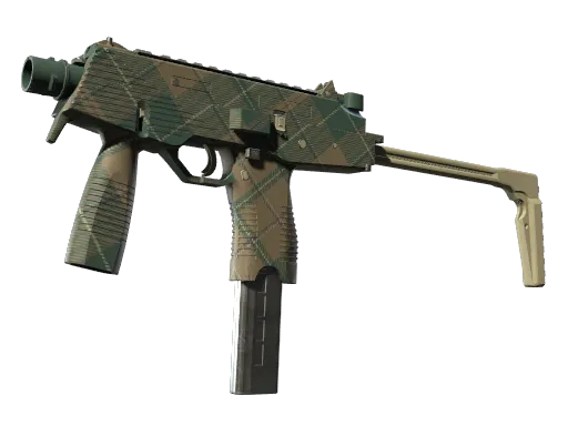 MP9 | Green Plaid (Minimal Wear)