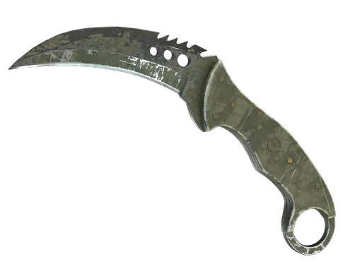 ★ Talon Knife | Safari Mesh (Battle-Scarred)