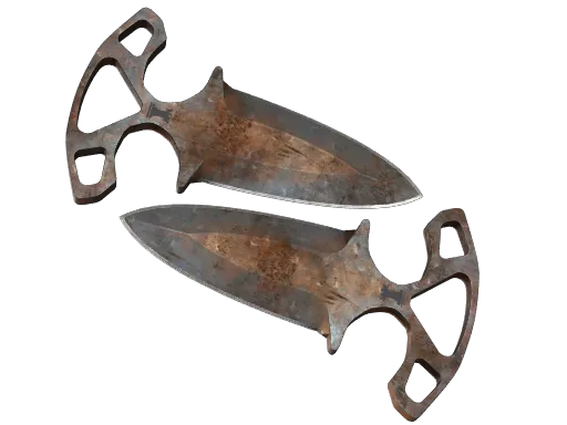 ★ StatTrak™ Shadow Daggers | Rust Coat (Battle-Scarred)