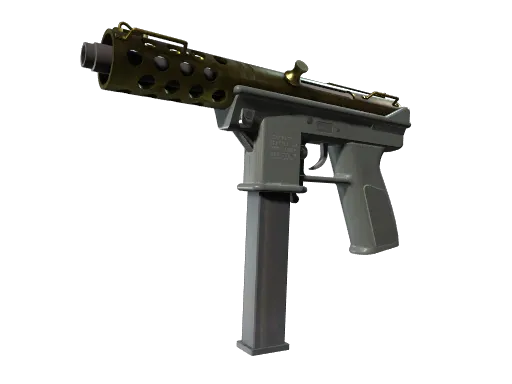 Souvenir Tec-9 | Brass (Battle-Scarred)