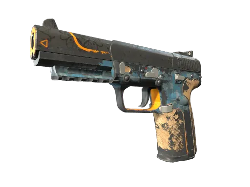 StatTrak™ Five-SeveN | Triumvirate (Battle-Scarred)