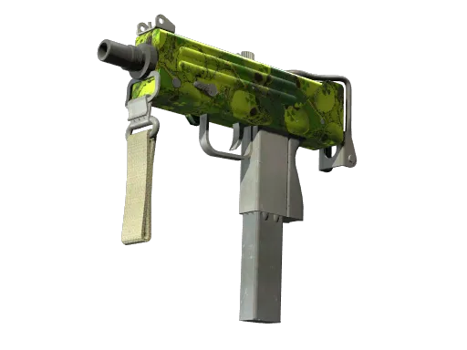MAC-10 | Nuclear Garden (Well-Worn)