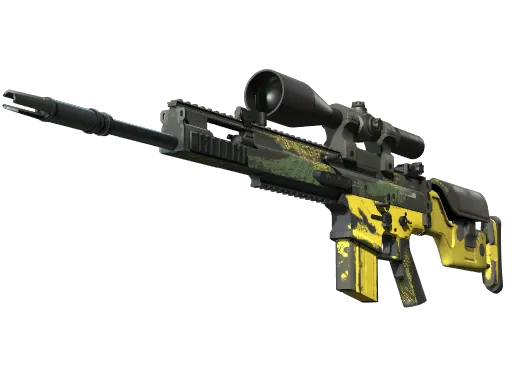 StatTrak™ SCAR-20 | Jungle Slipstream (Well-Worn)