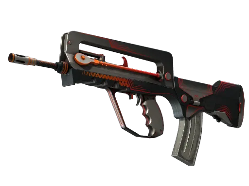 StatTrak™ FAMAS | Valence (Well-Worn)