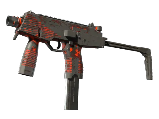Souvenir MP9 | Setting Sun (Battle-Scarred)