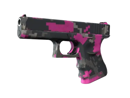 Glock-18 | Pink DDPAT (Well-Worn)