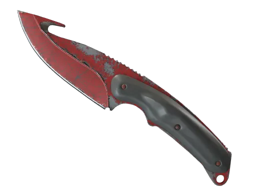 ★ Gut Knife | Crimson Web (Well-Worn)