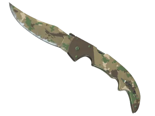 ★ Falchion Knife | Forest DDPAT (Well-Worn)