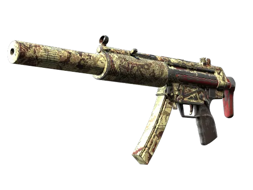 MP5-SD | Autumn Twilly (Battle-Scarred)