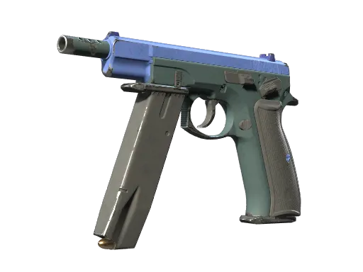 CZ75-Auto | Indigo (Well-Worn)