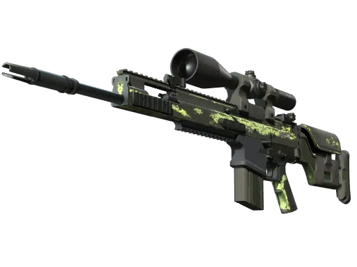 StatTrak™ SCAR-20 | Outbreak (Battle-Scarred)