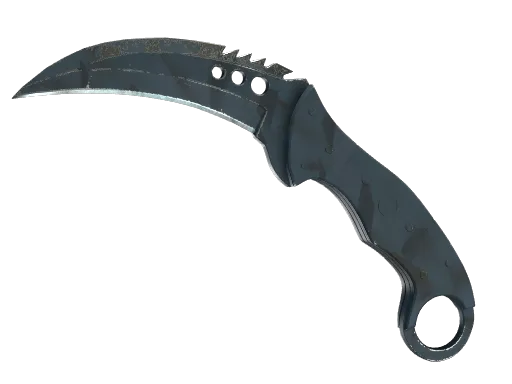 ★ Talon Knife | Night Stripe (Well-Worn)