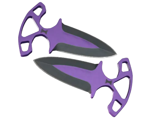 ★ StatTrak™ Shadow Daggers | Ultraviolet (Minimal Wear)