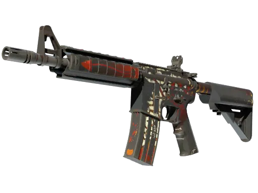 StatTrak™ M4A4 | Hellfire (Battle-Scarred)