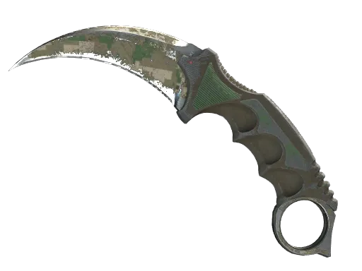 ★ StatTrak™ Karambit | Forest DDPAT (Battle-Scarred)
