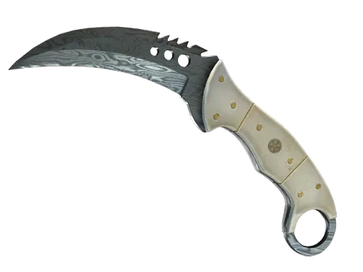 ★ Talon Knife | Damascus Steel (Battle-Scarred)