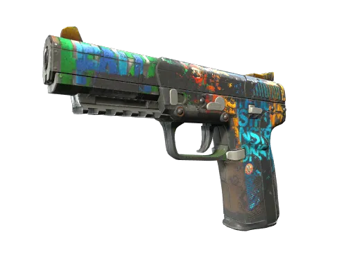 Souvenir Five-SeveN | Fall Hazard (Battle-Scarred)